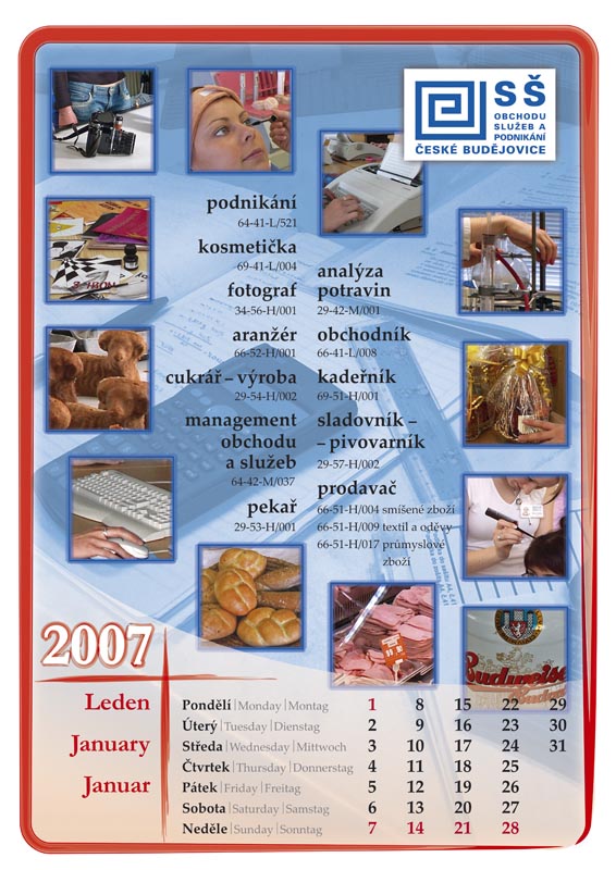 Leden - p�ehled obor�